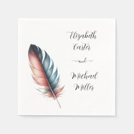 Vikarna av Grace Feasted Elegance Minimalism Pappersservett