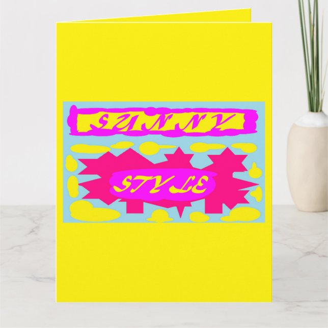 Vikbart gratulationskort kort (Framsida)