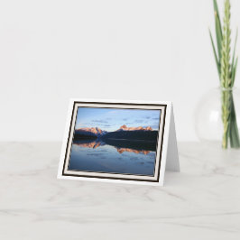 Vikbart vykort - Redfish Lake, Idaho