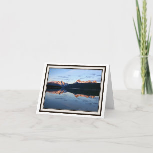 Vikbart vykort - Redfish Lake, Idaho