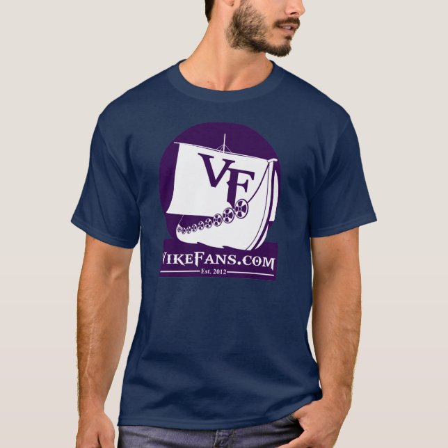 VikeFans T-tröjamörk T-shirt (Framsida)