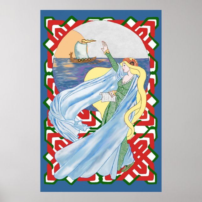 Viking Adieu Poster (Framsidan)