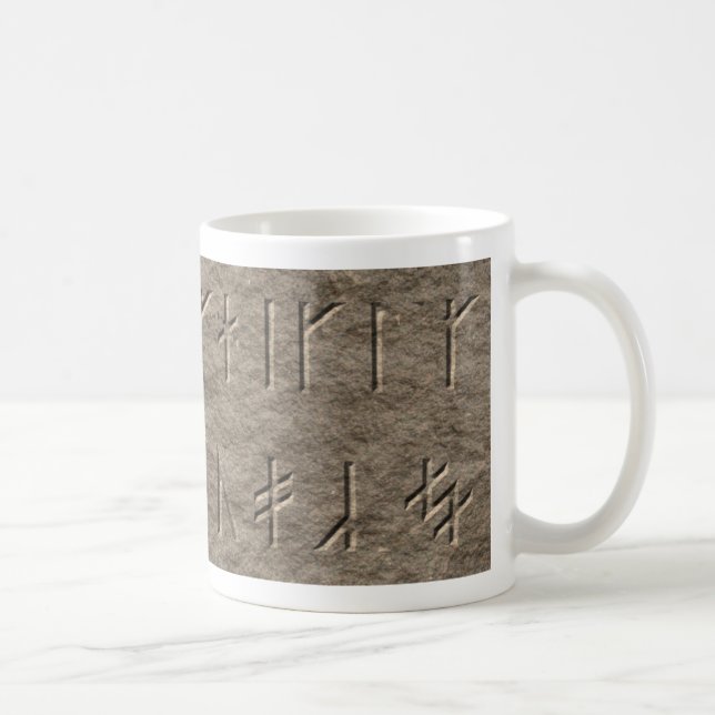 Viking Alphabet Kaffemugg (Höger)