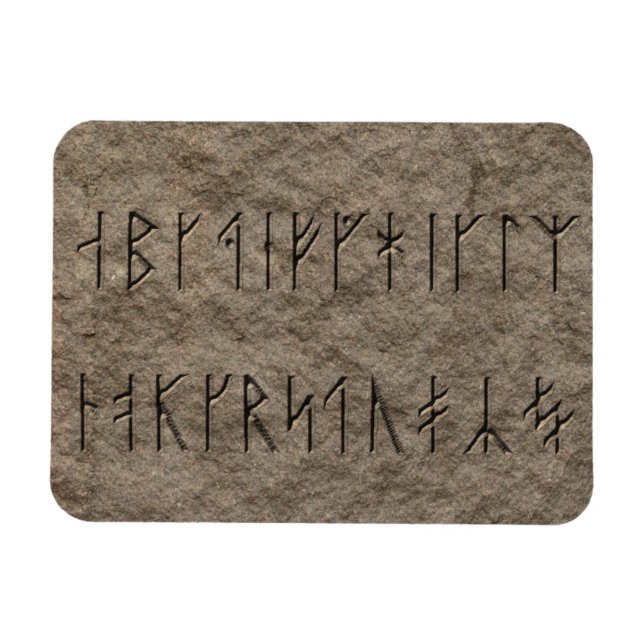 Viking Alphabet Magnet (Horisontell)