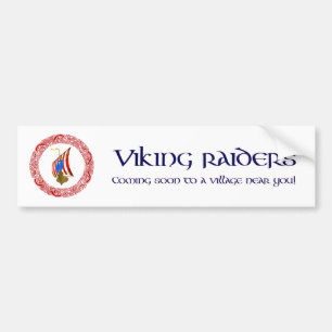 Viking anfallare bildekal