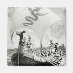 Viking anfallare magnet