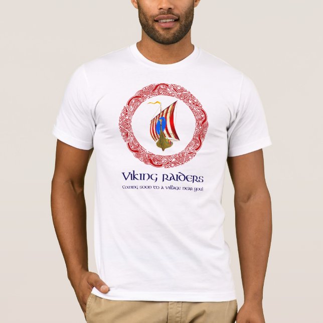 Viking anfallare tee shirt (Framsida)