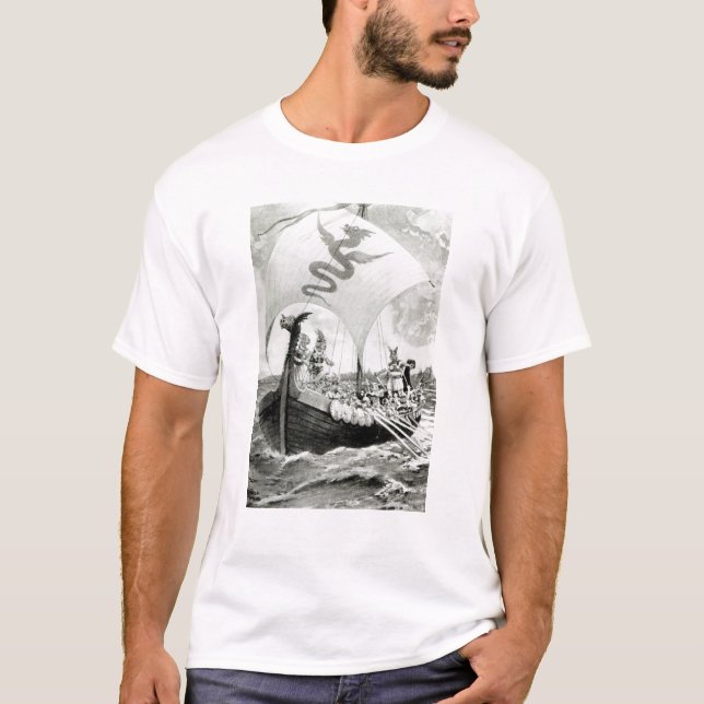 Viking anfallare tee shirt (Framsida)