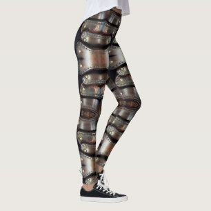 Viking Armor Abstract Design Leggings