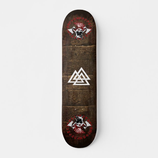 Viking arvSkateboard Skateboard Bräda 21,5 Cm (Framsida)