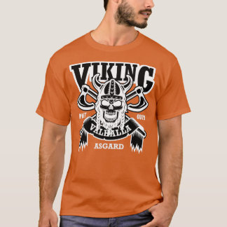 Viking Asgard Skull 2 T Shirt