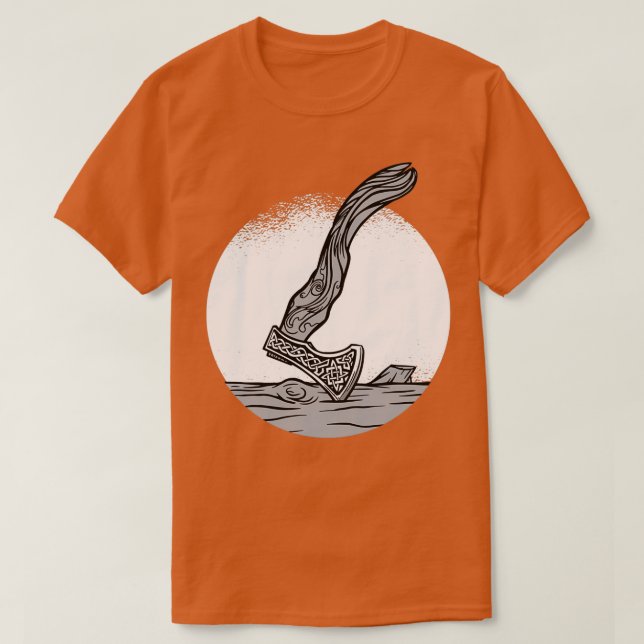 Viking Ax 11 T Shirt (Design framsida)