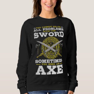 Viking Ax Battle Viking Norse Mythology T Shirt