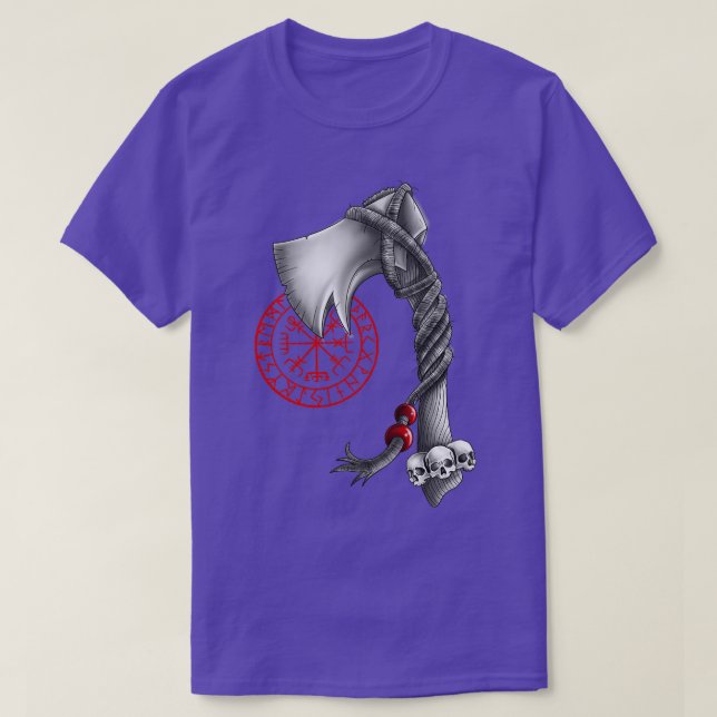 Viking ax Classic TShirt T Shirt (Design framsida)