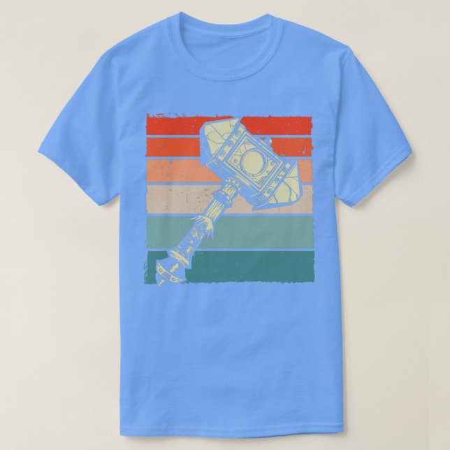 Viking ax vintage t shirt (Design framsida)