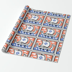 Viking barkass presentpapper