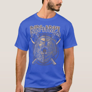 Viking Berserker Norse Pagan Bear Warrior Runes T Shirt