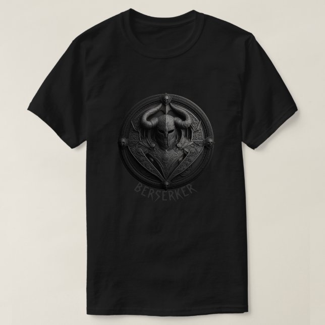 Viking Berserker T Shirt (Design framsida)