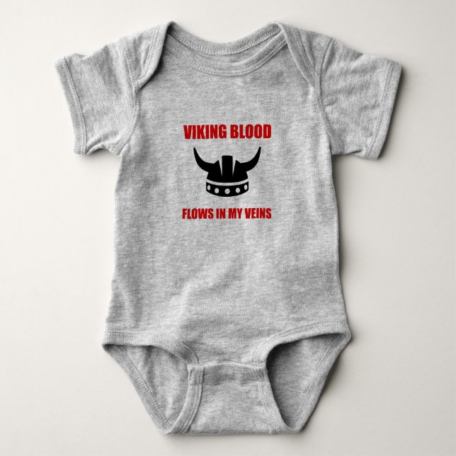 Viking blod tee shirt (Framsida)