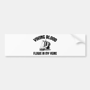 Viking blodflöde i mina vener bildekal