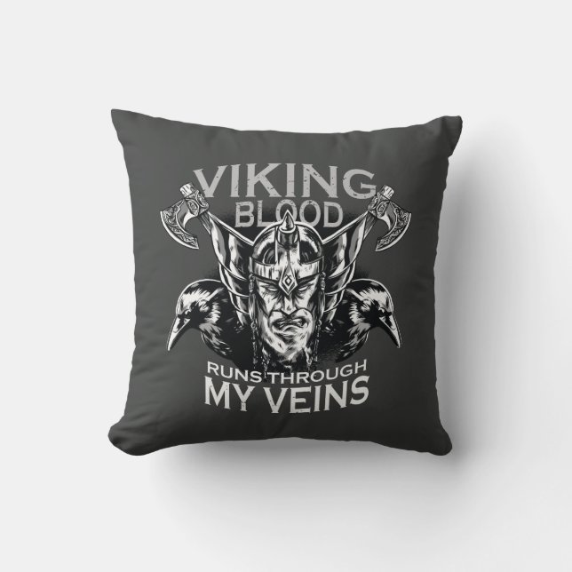 Viking Blood   Kudde (Framsida)