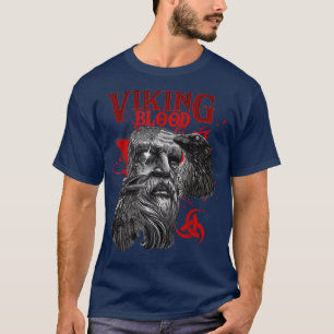 Viking Blood Odin och Vikings korvkultur T Shirt
