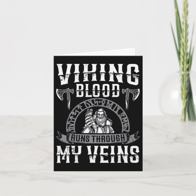 Viking Blood Springa genom mina egna oberoende Kort (Framsida)