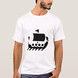 Viking Boat T Shirt