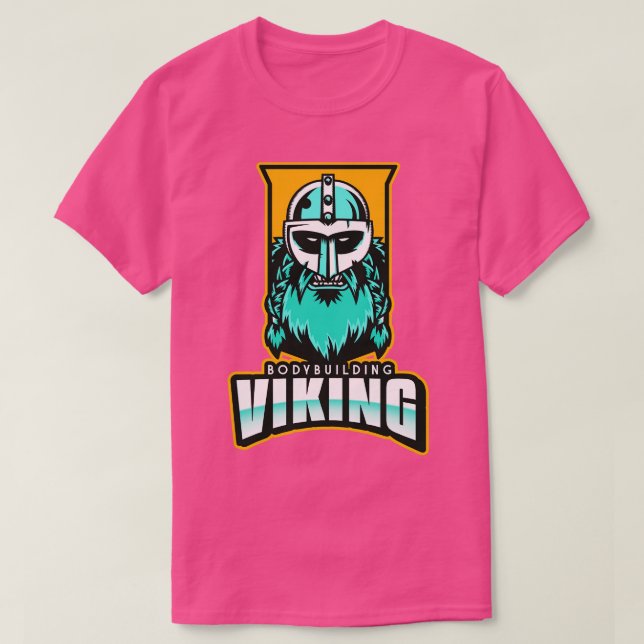 Viking Bodybuilding 1 T Shirt (Design framsida)