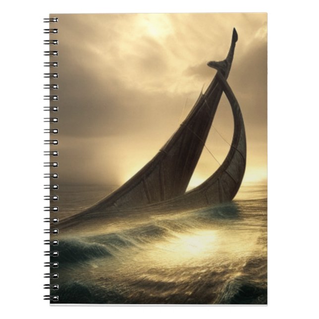 Viking bote anteckningsbok (Framsidan)