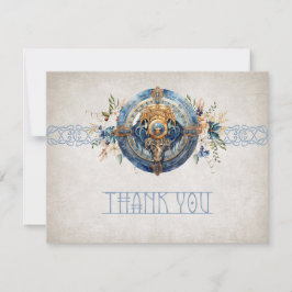 Viking Bröllop Tack Kort