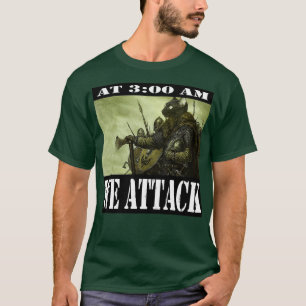 Viking Cat Attack T Shirt