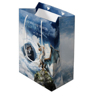 Viking Celtic Dragon Bröllop eller Birthday Photo