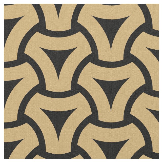 Viking Chainmail Mönster Tyg (Närbild)