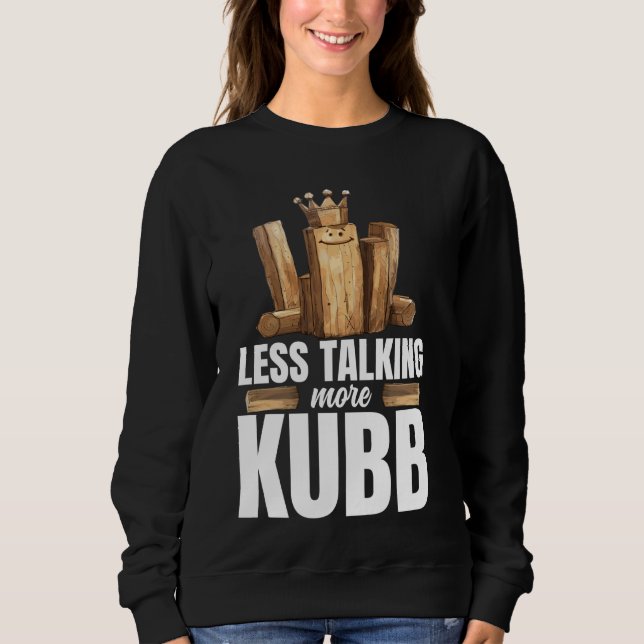 Viking Chess Gräsmatta Game Kubb Yard Game Set Kun T Shirt (Framsida)