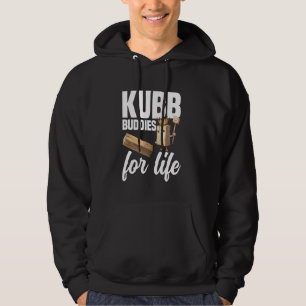 Viking Chess Kung Kubb Älskare Yard Game Set Vikin Hoodie
