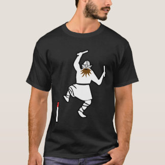 Viking chess Viking attack the Kubb king on T Shirt