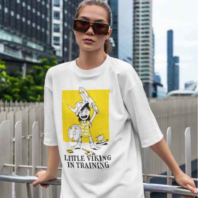 Viking Child Training Warrior T Shirt (Skapare uppladdad)