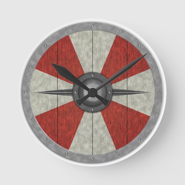 Viking cirklar skyddar rund klocka (Framsida)