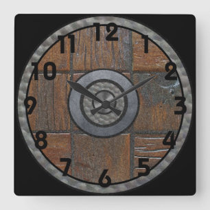 Viking Clock Fyrkantig Klocka
