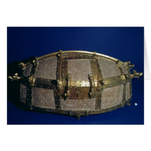 Viking Coffer för guld Hälsningskort
