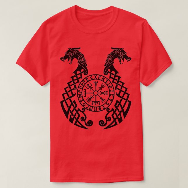 VIKING COMPASY 4 T SHIRT (Design framsida)