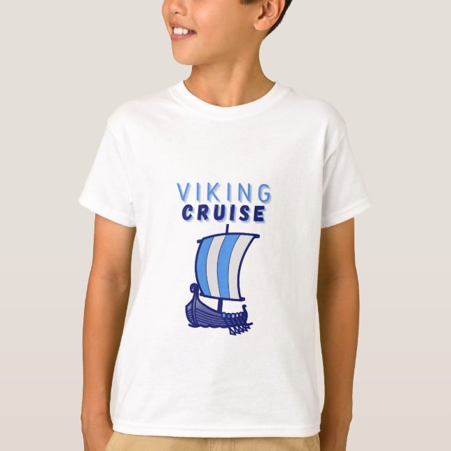 Viking cruise vacation t shirt (Framsida)