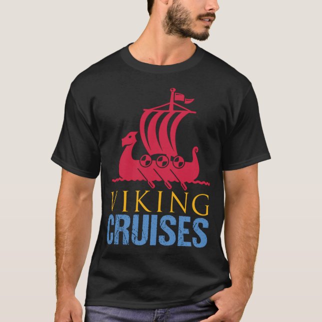 Viking cruises vintage t shirt (Framsida)