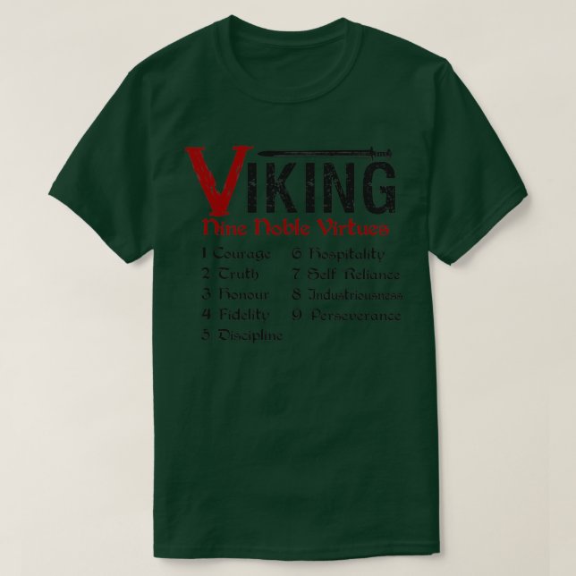 Viking Definition T Shirt (Design framsida)
