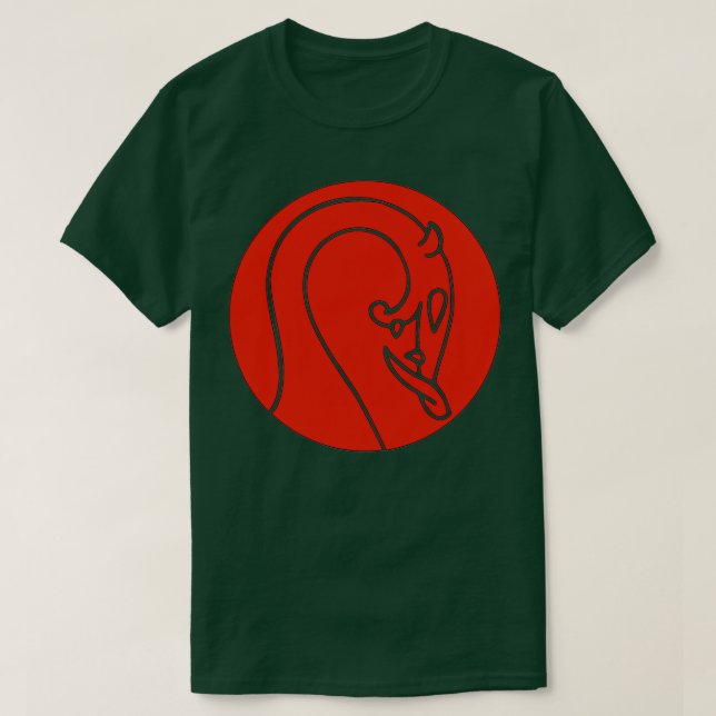 Viking Dragon Viking Dragon T Shirt (Design framsida)