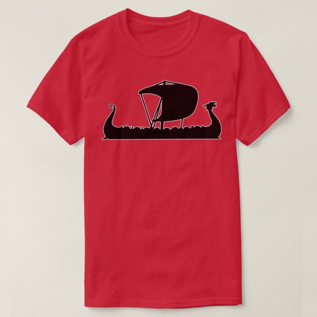 viking drakkar t shirt (Design framsida)