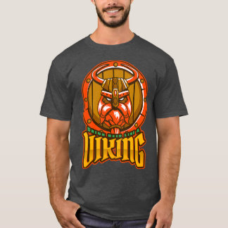 Viking- dricka öl som en viking t shirt