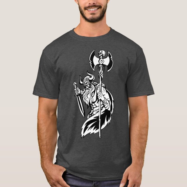 Viking Eirik T-tröja Tee Shirt (Framsida)
