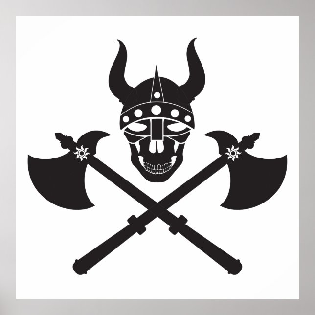 Viking emblem poster (Framsidan)
